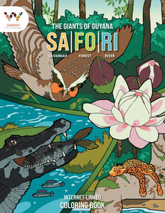 DIGITAL DOWNLOAD - The Giants of Guyana SaFoRi Coloring Book