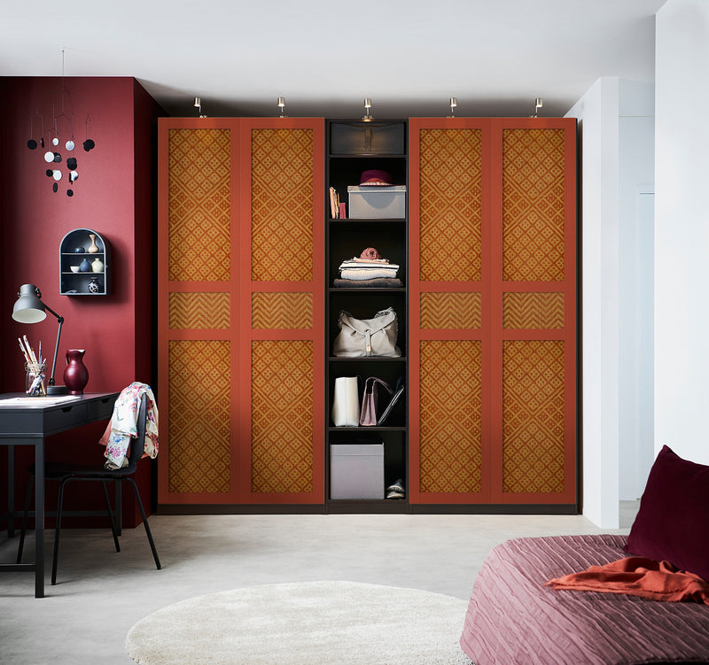 furniture24-eu Wardrobe with Sliding Doors / Bedroom Cabinet